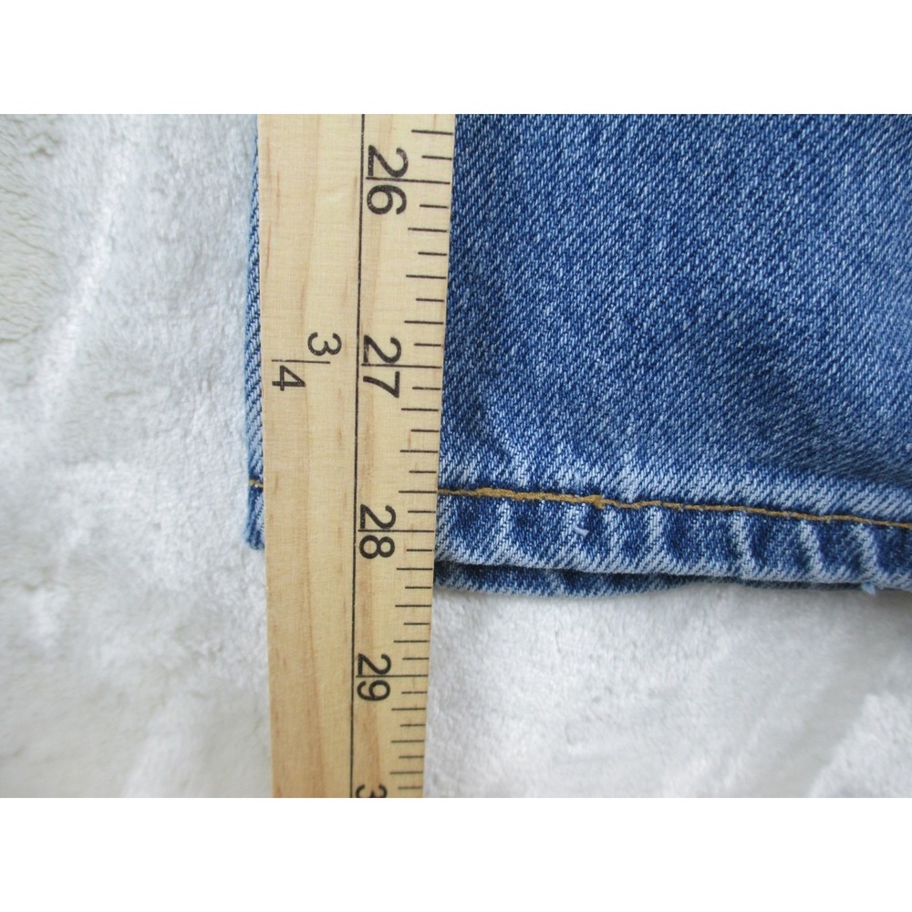 VINTAGE Levi's 550 Pants Mens 32 Blue Denim Jeans Relaxed Fit Pockets‎ 32X29* - Picture 11 of 15